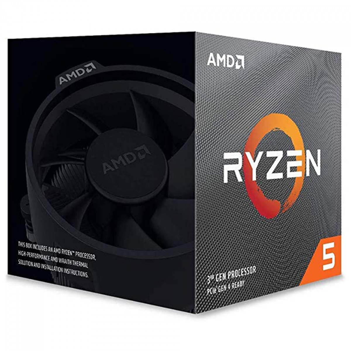 Processador AMD Ryzen 5 1600, 3.2GHz (3.6GHz Max Turbo), Cache 19MB, AM4 - foto 1