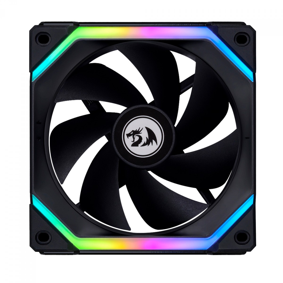 Kit Fan Com 3 Unidades Lian Li Uni Fan Redragon Spec, 120mm, ARGB, Black, UF-SL120-3B SI - miniatura 5
