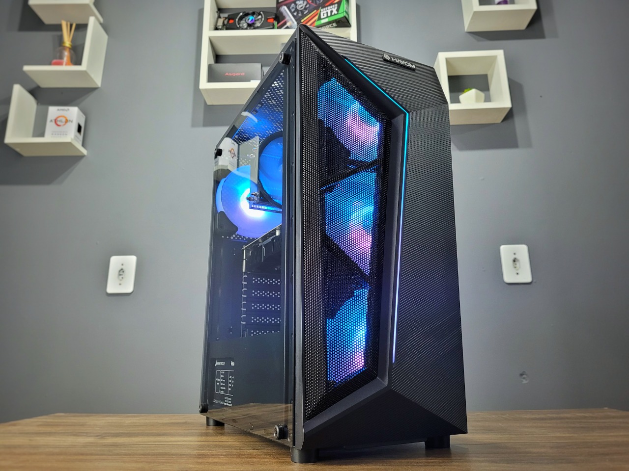 Gabinete Gamer GB1713 com 4 Fans RGB Inclusas - miniatura 7