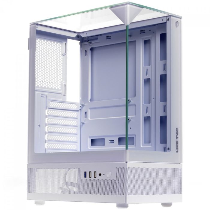 Gabinete Gamer Liketec Empire Dark, Mid Tower, Vidro Temperado, ATX, Sem Fonte, Sem Fans, Preto - miniatura 8