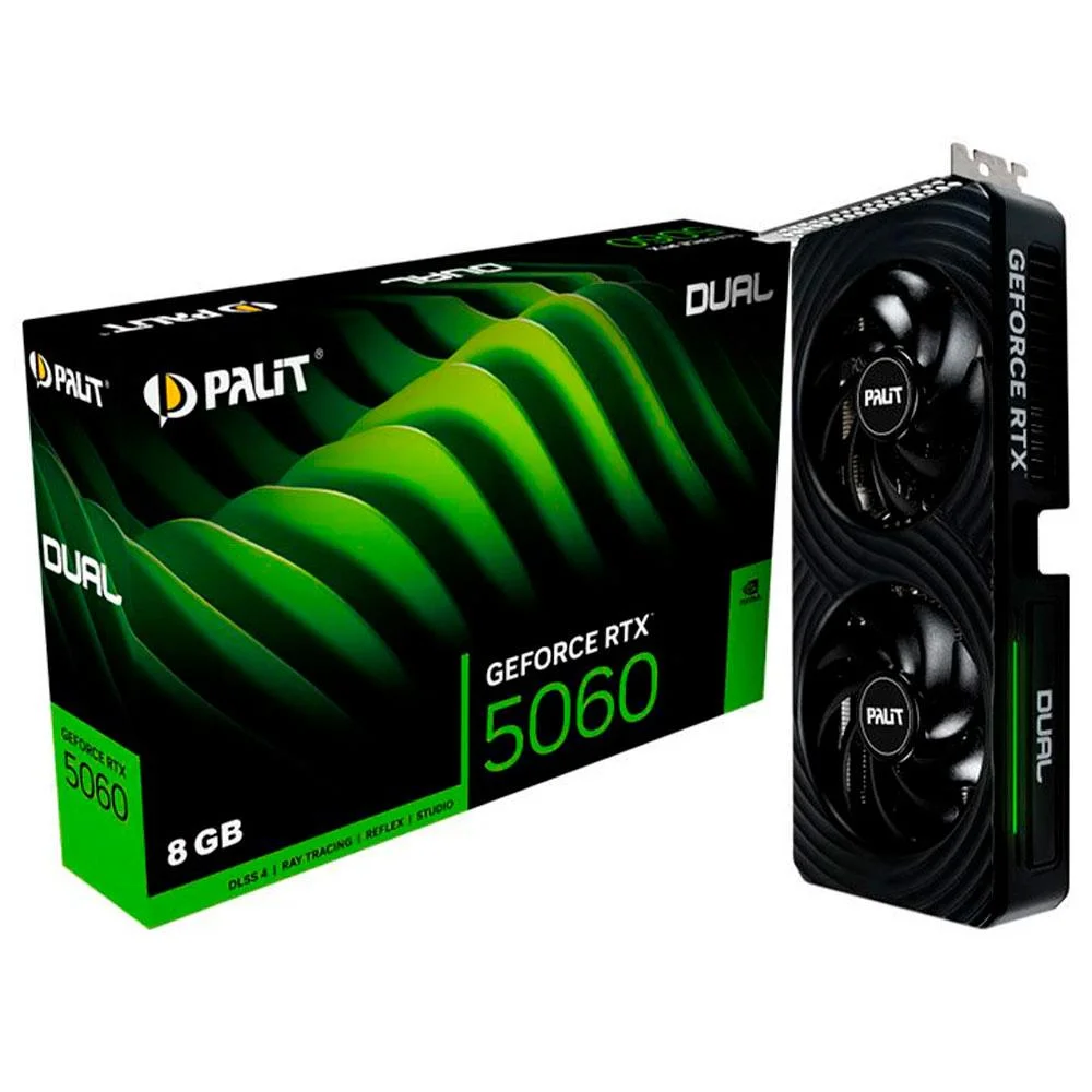 Placa de Video GeForce RTX 5060, 8GB, GDDR7 - Palit - foto 1