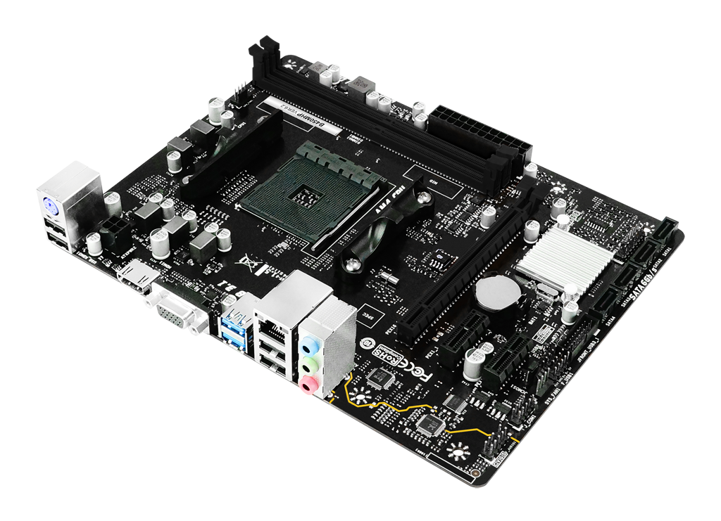 Placa Mãe Biostar B550MH, Chipset B550, AMD AM4, mATX, DDR4 - miniatura 3