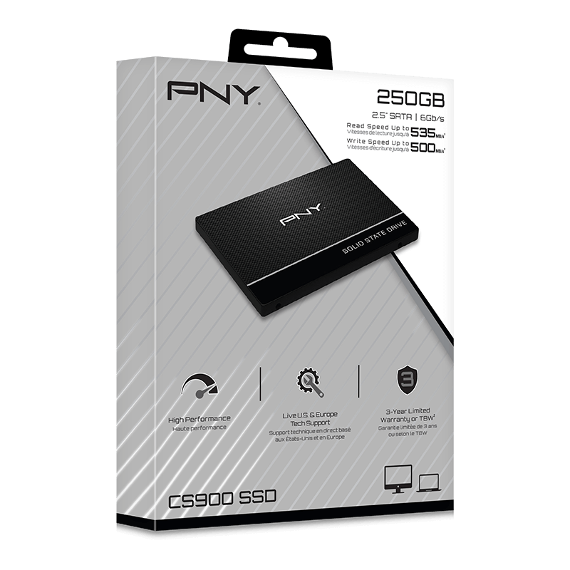 SSD 120GB PNY - CS900 - miniatura 2