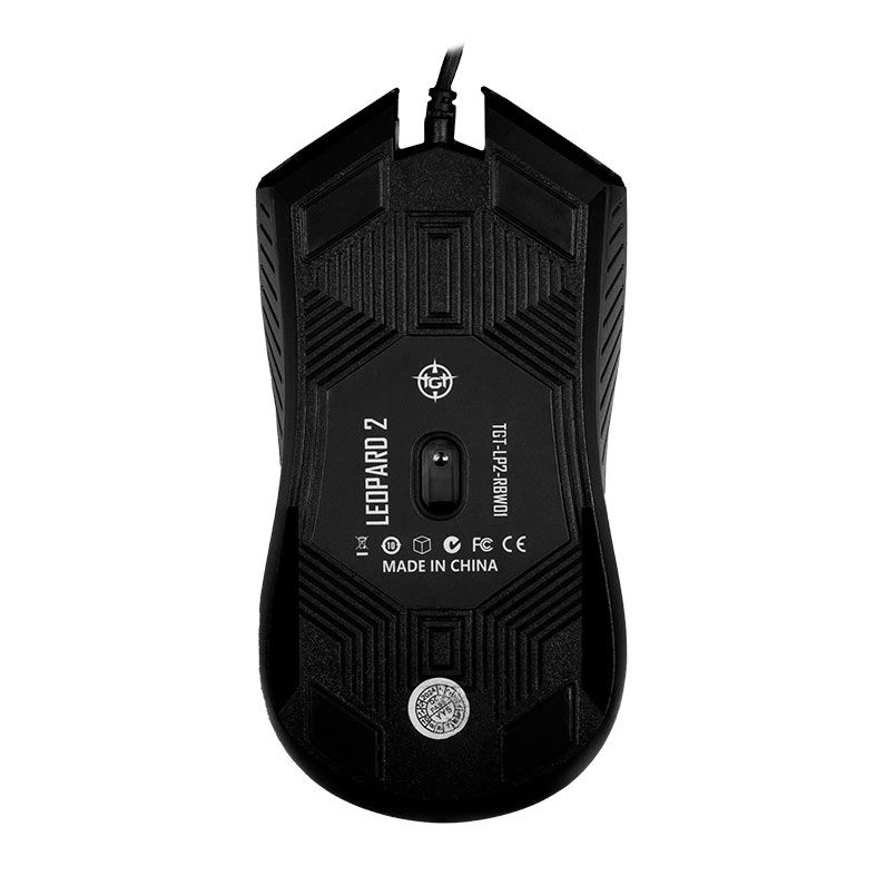 Kit Teclado e Mouse TGT Leopard 2, Rainbow, 1200 DPI, ABNT2, Preto, TGT-LP2-RBW01 - miniatura 8