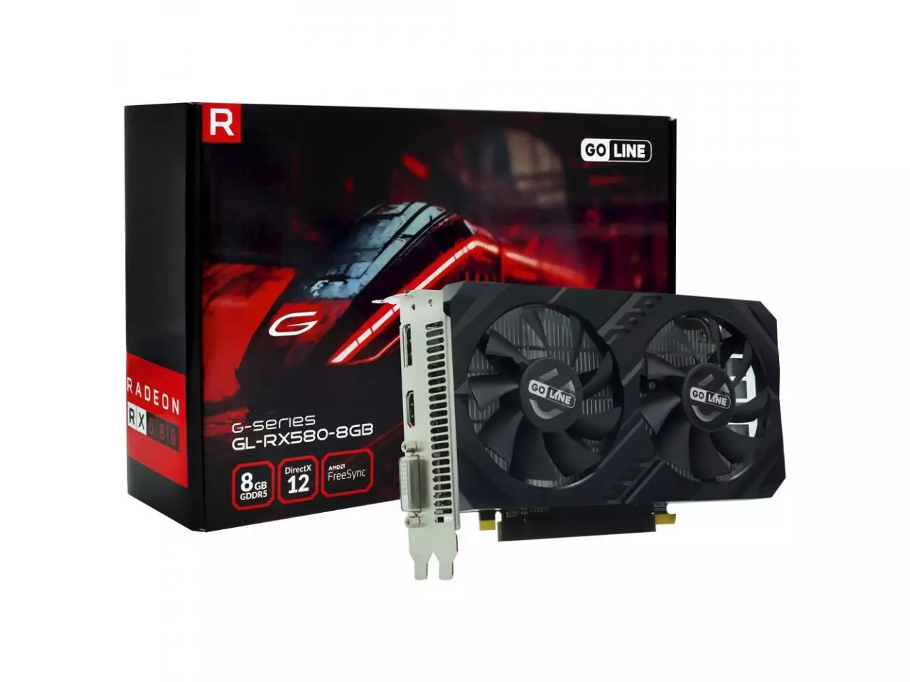 Placa de Vídeo Goline Radeon RX580 8GB GDDR5 - foto 1