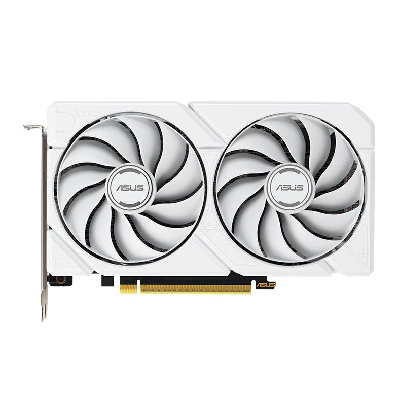 Placa de Video Asus Radeon RX 9060 XT Dual White, 16GB, GDDR6, 128-bit, DUAL-RX9060XT-16G-WHITE - foto 1