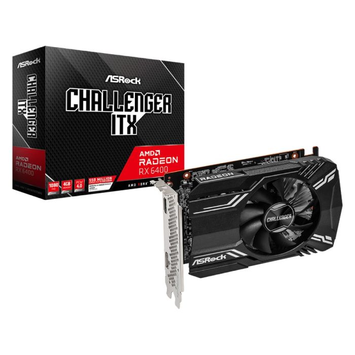 Placa de Video AsRock RX 6400 4GB GDDR6 - foto 1