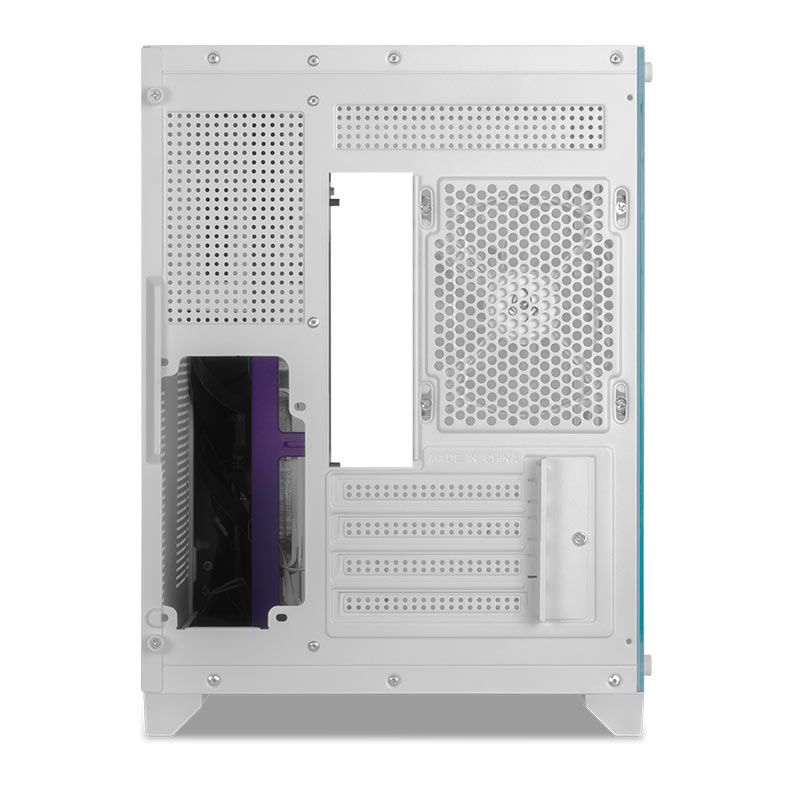 Gabinete Gamer Mancer CV100 Purple Edition, Mid-Tower, Lateral De Vidro, Com 3 Fans, Branco, MCR-CV1 - miniatura 6