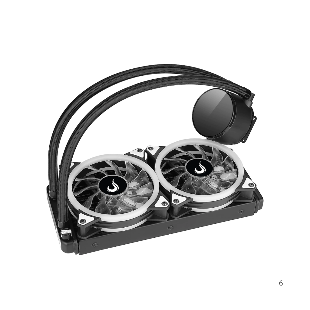 Water Cooler Rise Mode Black 240mm ARGB - RM-WCB-04-ARGB - miniatura 6