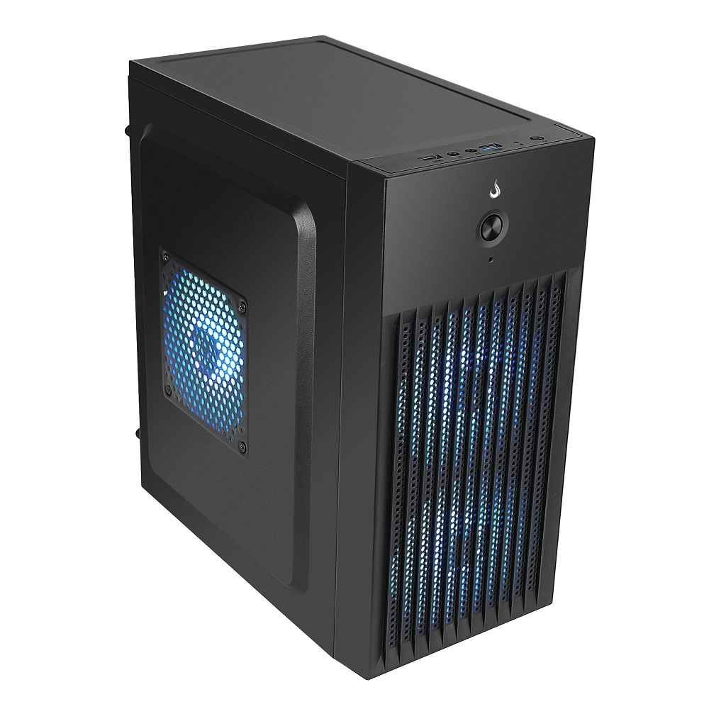 Gabinete Office Rise Mode X1 Mini Tower USB 3.0 S/ Fan Preto - RM-GA-OFX1-FB - miniatura 4