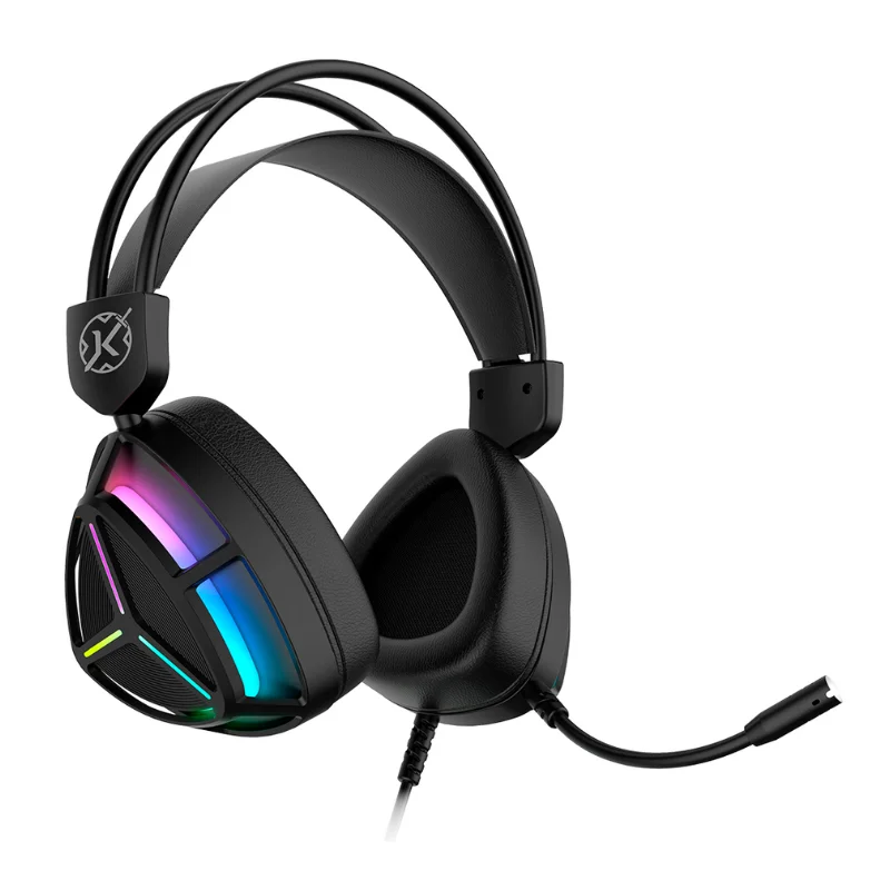 Headset Gamer Kalkan Sven RGB 50mm Usb+3.5mm 2m Preto - Klk00053 - miniatura 2
