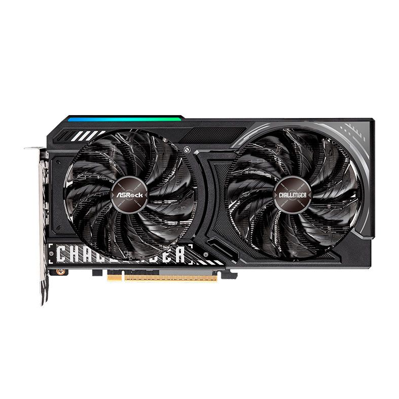 Placa de Video AsRock Radeon RX 9060 XT Challenger OC, 8GB, GDDR6, 128-bit, 90-GA5TZZ-00UANF - foto 1