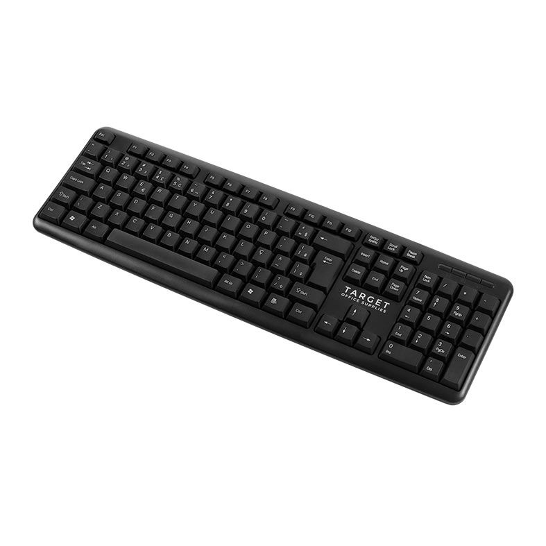 Kit Teclado e Mouse Office TGT GR100 V3, ABNT2, 1000DPI, Preto - miniatura 2