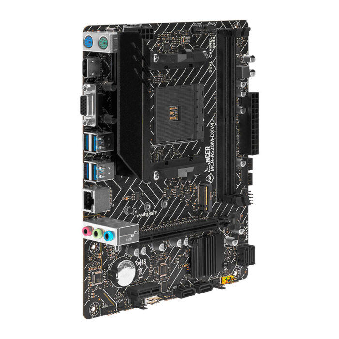 Placa Mae Mancer A520M DX, DDR4, Socket AMD AM4, M-ATX, Chipset AMD A520, MCR-A520M-DXV4 - miniatura 3