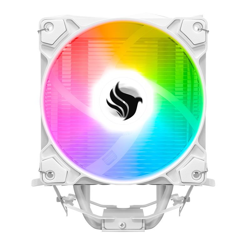 Cooler Para Processador Pichau Falcon, ARGB, 120mm, Branco, PG-FLCARGB-WH01 - miniatura 2