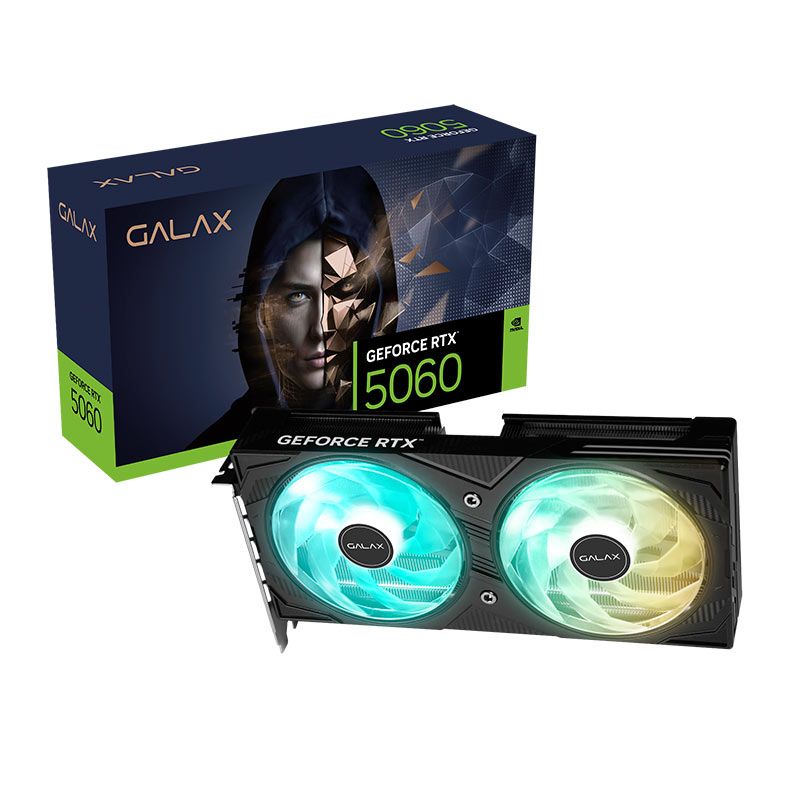 Placa de Video Galax GeForce RTX 5060 EX 1-Click OC, 8GB, GDDR7, 128-bit, 56NSN8MDDAEX - miniatura 2
