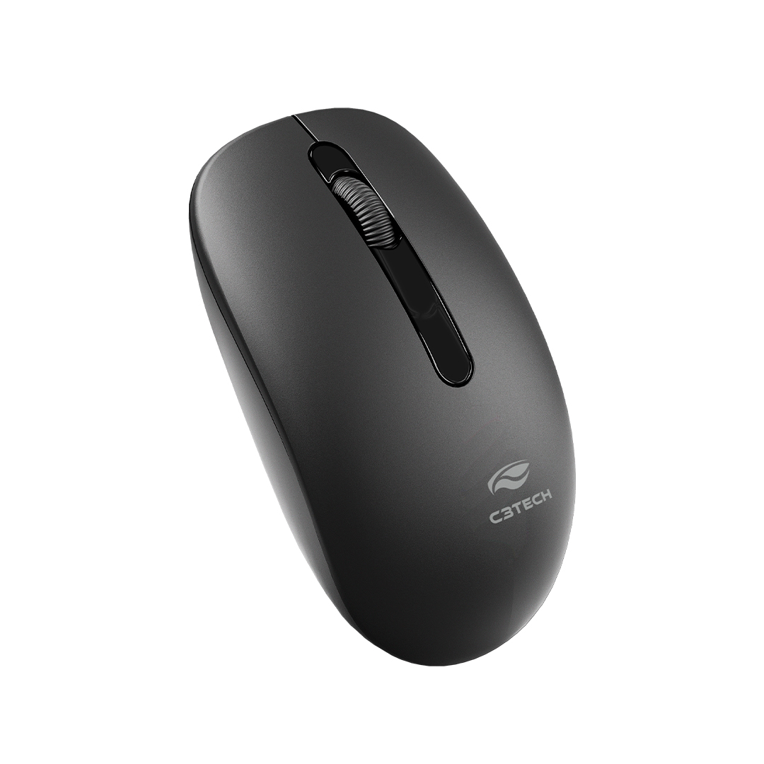 Mouse Sem Fio M-W15BK Preto C3Tech - miniatura 3
