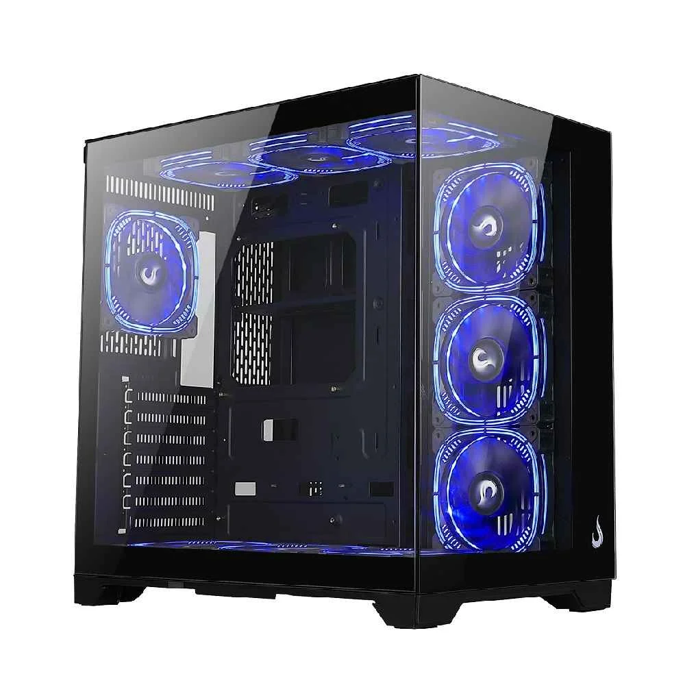 Gabinete Gamer Rise Mode Galaxy Glass Standard V2 Mid Tower Vidro Temperado USB 3.0 S/ Fans Preto - RM-GA-GGST2-FB - miniatura 5