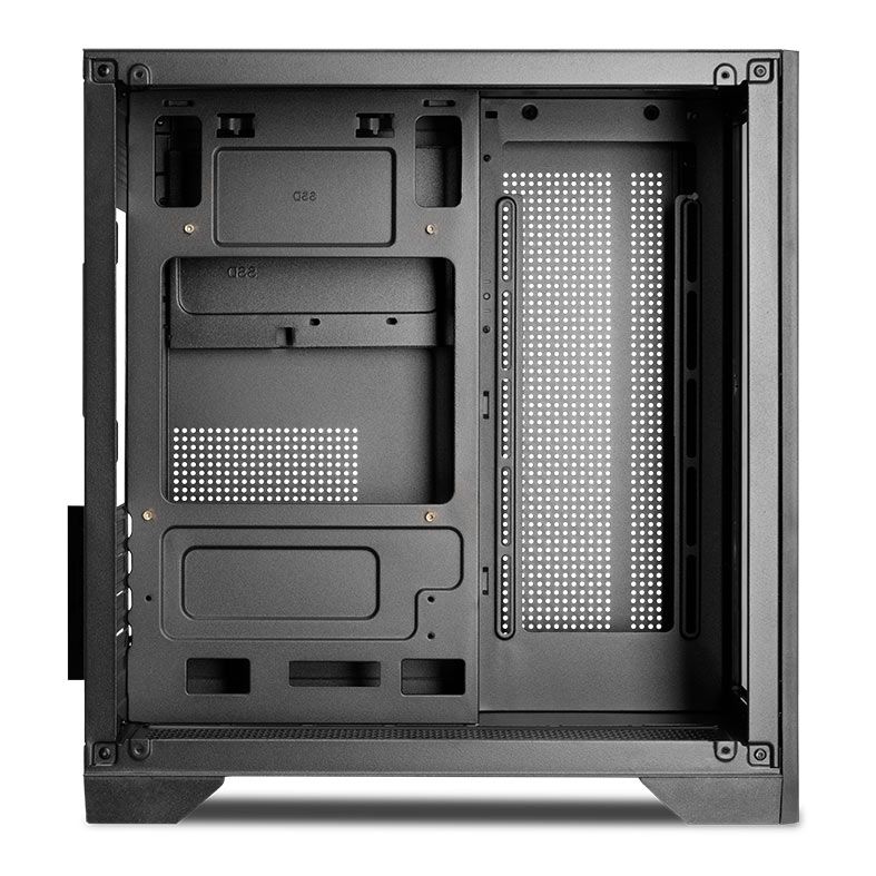 Gabinete Gamer Mancer CV100, Mid-Tower, Lateral De Vidro, Preto, MCR-CV100-BK - miniatura 6