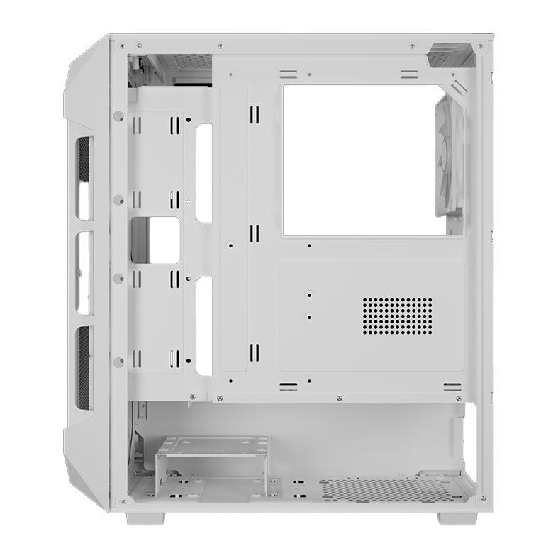 Gabinete Gamer Gamdias Aura GC1 Elite, RGB, Mid-Tower, Lateral De Vidro, Com 4 Fans, Branco, AURA-GC1-ELITEWH - miniatura 5