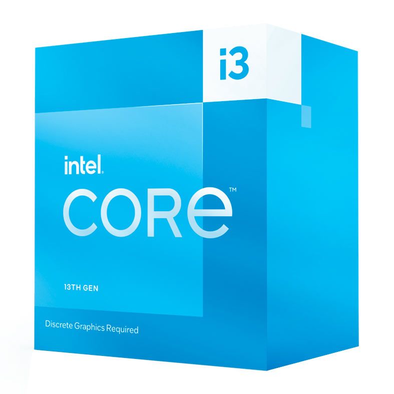 Processador Intel Core I3-13100F, 4-Core, 8-Threads, 3.4GHz (4.5GHz Turbo), Cache 12MB, LGA1700, BX8071513100F - miniatura 2