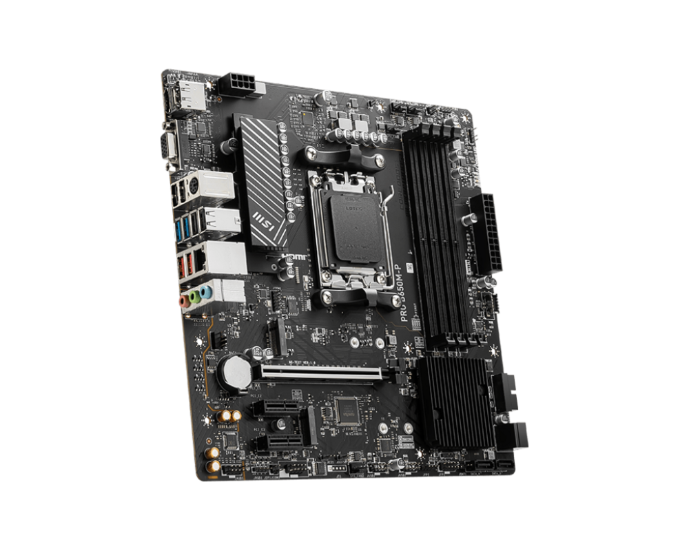 Placa MAE MSI PRO B650M - AM5 Ryzen DDR5 - Matx - M.2 Nvme - Vga/hdmi/displayport - foto 1