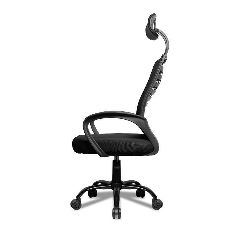 Cadeira Office Zinnia Aloe, Preto, ZNO-ALOE-BK - miniatura 4