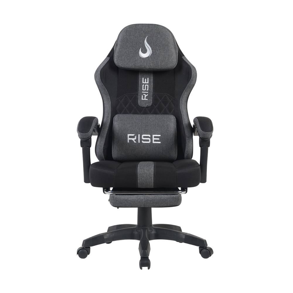 Cadeira Gamer Rise Mode Z11 Até 100kg Preto e Cinza - RM-CG-Z11-BG - miniatura 2