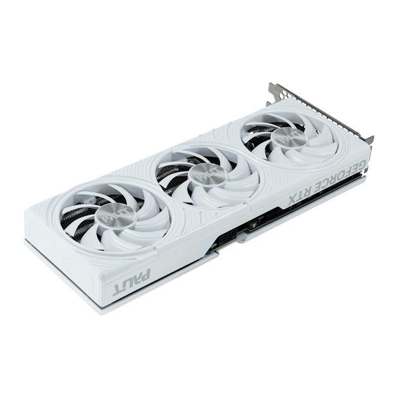 Placa de Video Palit GeForce RTX 5070 White OC, 12GB, GDDR7, 192-bit, NE75070U19K9-GB2050W - miniatura 2