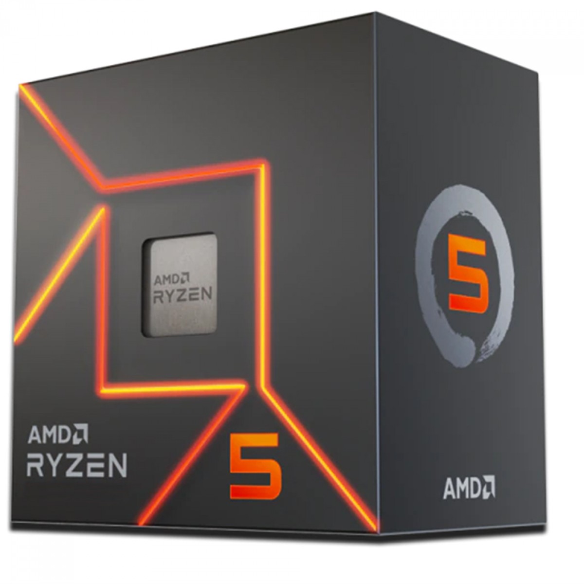 Processador AMD Ryzen 5 8400F, 4.2GHz (4.7GHz Turbo), 6-Cores 12-Threads, AM5 - miniatura 2