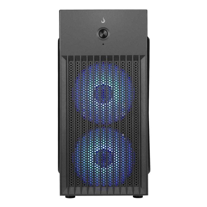 Gabinete Office Rise Mode X1 Mini Tower USB 3.0 S/ Fan Preto - RM-GA-OFX1-FB - miniatura 2