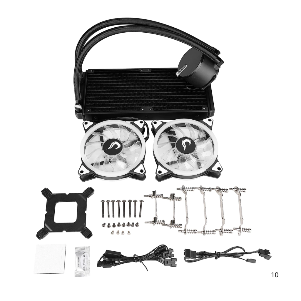 Water Cooler Rise Mode Black 240mm ARGB - RM-WCB-04-ARGB - miniatura 8