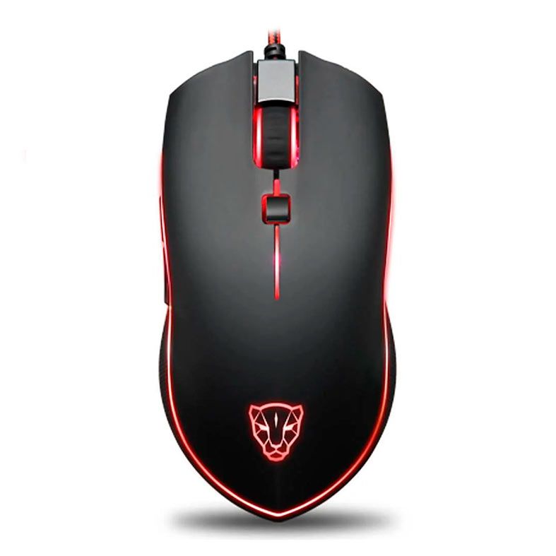 Mouse Gamer Motospeed V40, RGB, 4000DPI, 6 Botoes, Preto, MG-V40-BK-WW - foto 1