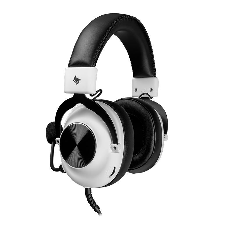 Headset Gamer Pichau Lunaris, Drivers 50mm, Branco, PGH-LNRS-WH01 - miniatura 3