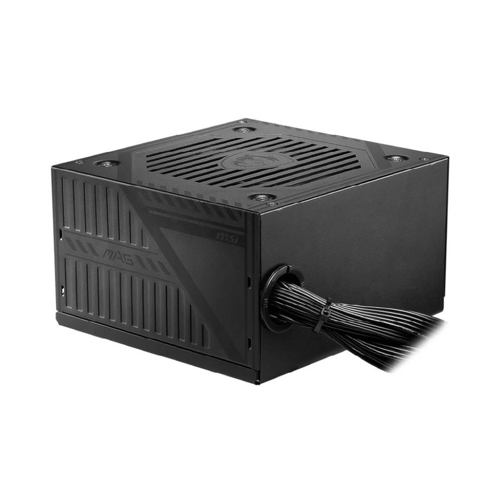 Fonte MSI MAG A500DN 500W 80 Plus Standard PFC Ativo C/ Cabo - Preto - miniatura 4