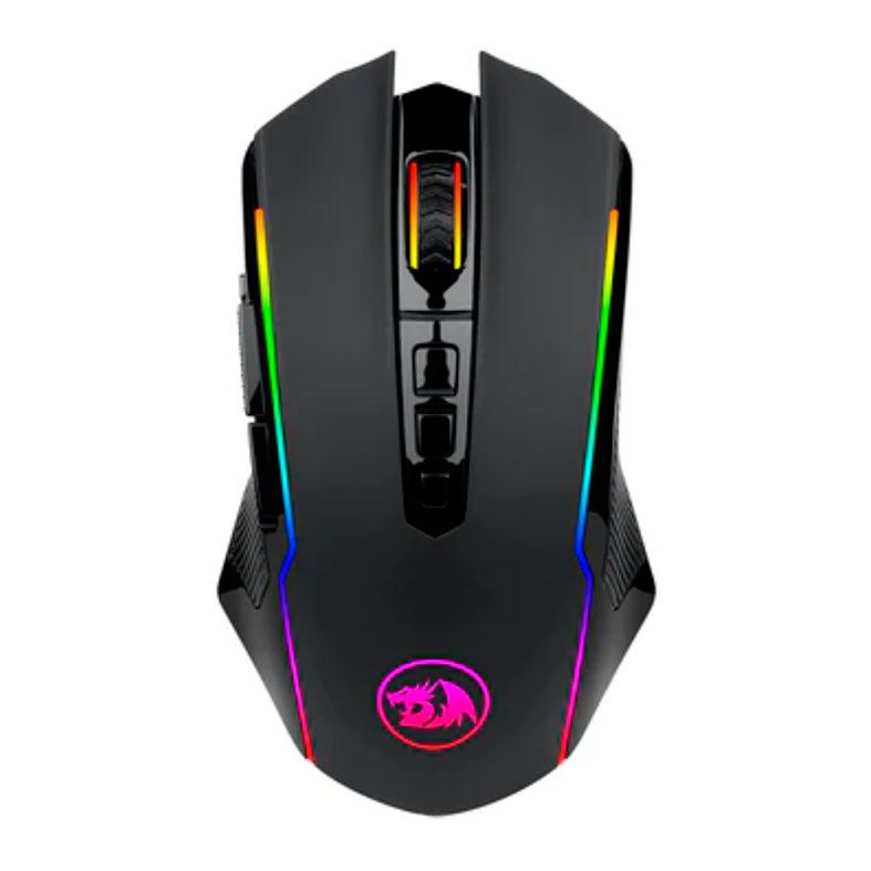 Mouse Gamer Redragon Ranger Lite, Wireless, RGB, 8000DPI, 9 Botoes, Preto, M910-KS - foto 1