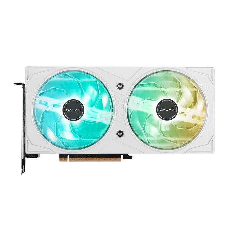 Placa de Video Galax GeForce RTX 5060 EX 1-Click OC White, 8GB, GDDR7, 128-bit, 56NSN8MDDBBS - miniatura 2