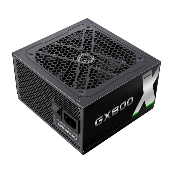 FONTE DE ALIMENTACAO GAMEMAX 800W 80 PLUS GOLD - GX800 BLACK - foto 1