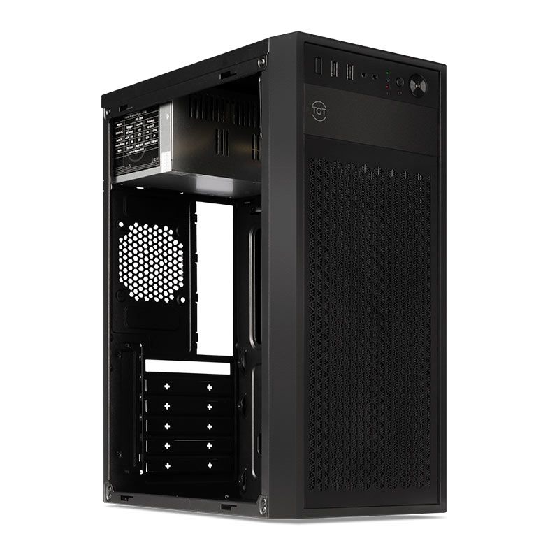 Gabinete TGT H200, Com Fonte 200W, Preto, TGT-H200PSU-BK - miniatura 2