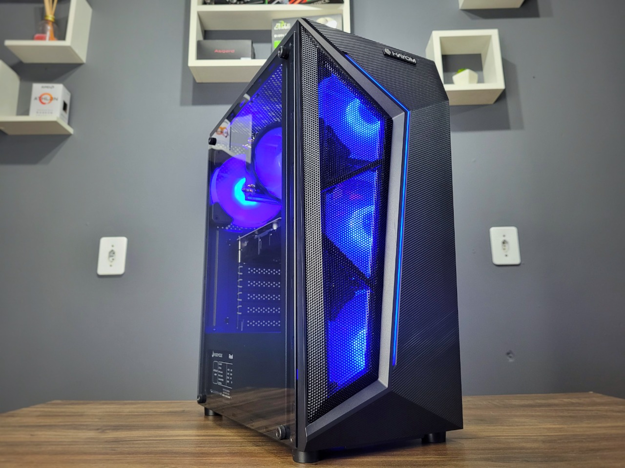 Gabinete Gamer GB1713 com 4 Fans RGB Inclusas - miniatura 5