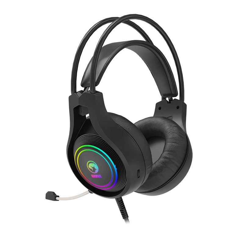Headset Gamer Marvo Tactic 30, RGB, Drivers 40mm, Preto, HG8921 - miniatura 5