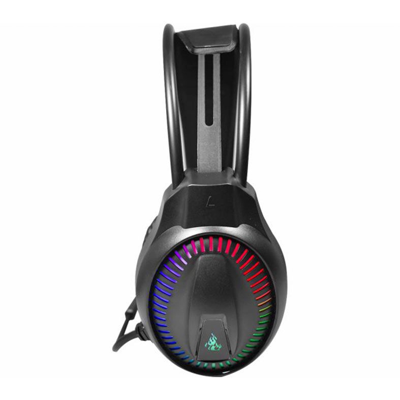 HEADSET GAMER KMEX AR89 SURROUND 7.1 CONEXAO VIA USB LED - miniatura 6