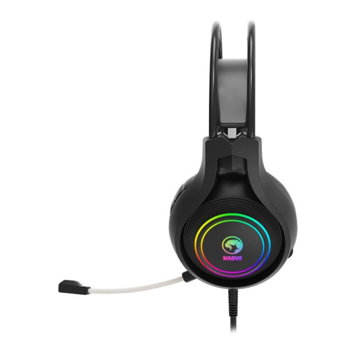 Headset Gamer Marvo Tactic 30, RGB, Drivers 40mm, Preto, HG8921 - foto 1