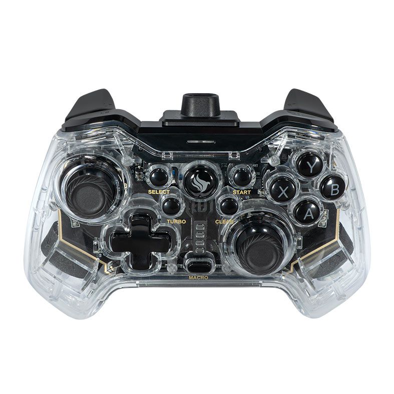 Controle Pichau Glower X1, PC/Switch/PS3/ Android, Transparente, PG-GLWX-BL01 - miniatura 5