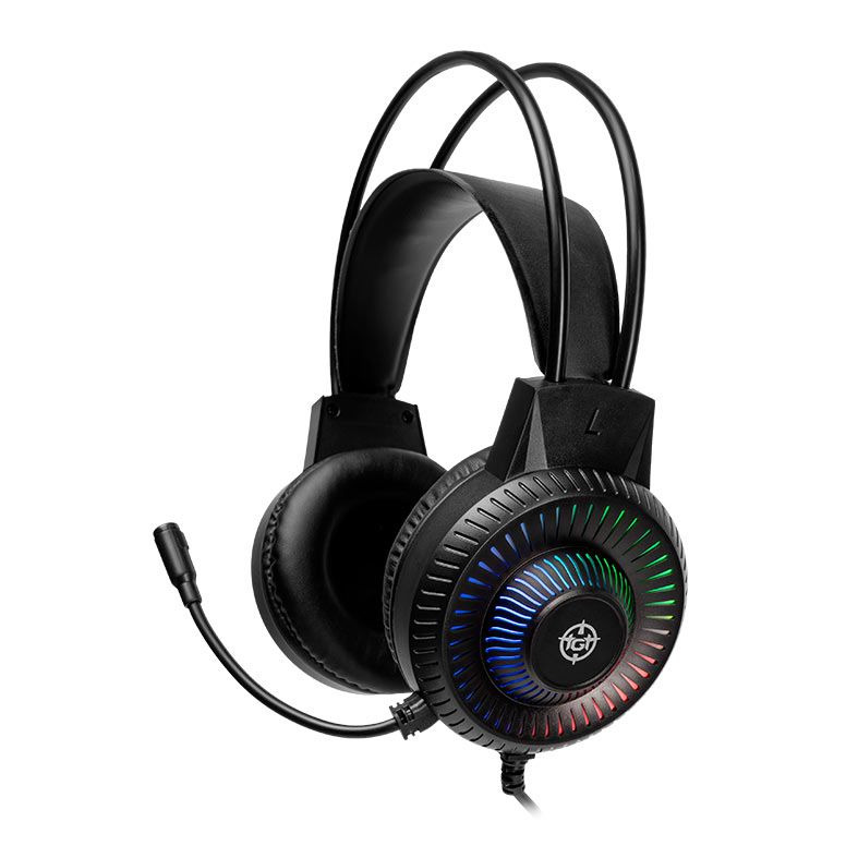 Headset Gamer TGT Supernova V4, Rainbow, Som Stereo, Drivers 40mm, Preto, TGT-SUP-04 - miniatura 2