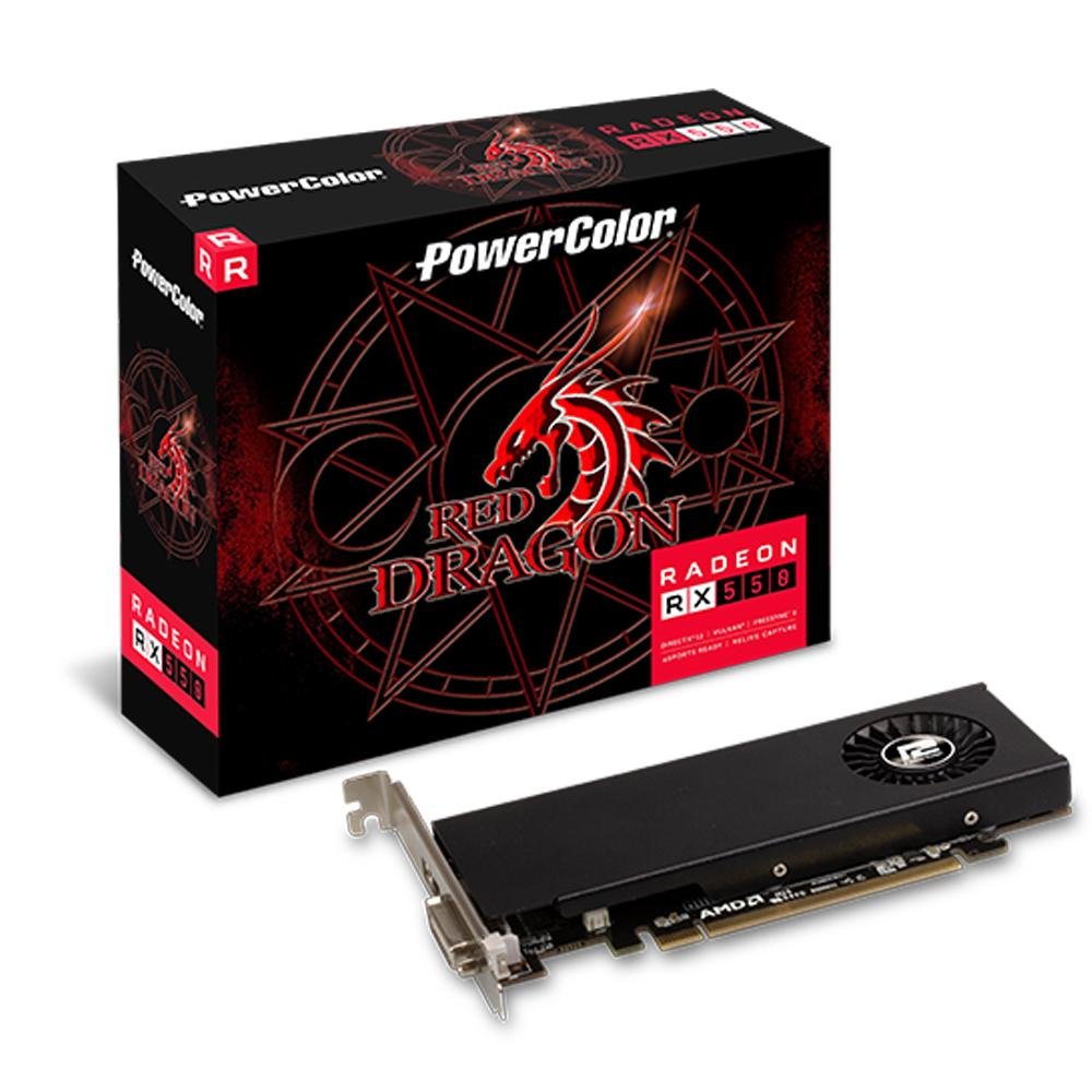 Placa de Video PowerColor AMD Radeon RX550 4GB - foto 1
