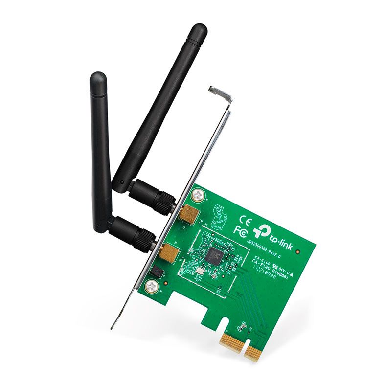 Placa PCI Express TP-Link Wireless N 2 Antenas 300Mbps 2.4Ghz, TL-WN881ND - foto 1