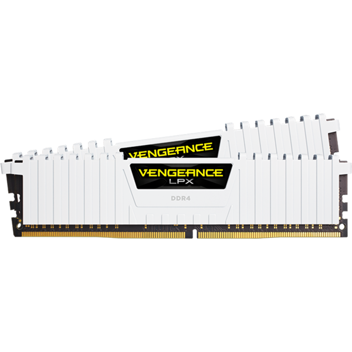 Memória DDR4 Corsair Vengeance LPX 16GB (2x8GB), 3200MHz, White, CMK16GX4M2E3200C16W - foto 1