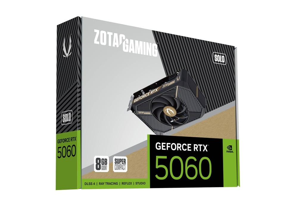 PLACA DE VIDEO GEFORCE RTX 5060 8GB GDDR7 - ZOTAC SOLO - miniatura 7