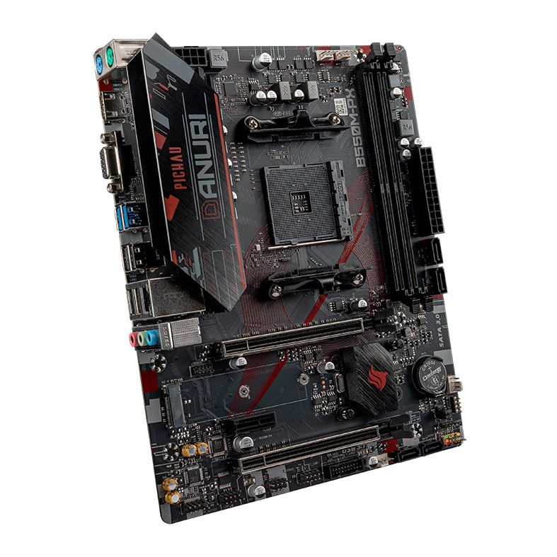 Placa Mae Pichau Danuri B550M-PX, DDR4 - (SEMI NOVO 30 DIAS DE GARANTIA) - miniatura 3